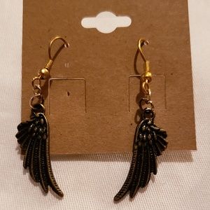 Handmade angelwing earrings